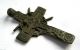 Circa.  1500 A.  D British Found Tudor Period Bronze Cross Pendant.  Vf State British photo 1