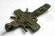 Circa.  1500 A.  D British Found Tudor Period Bronze Cross Pendant.  Vf State British photo 3