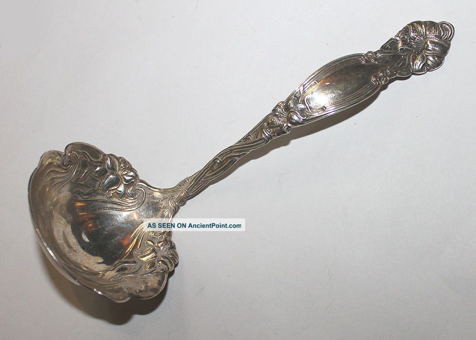 Frontenac Sterling Silver Cream Ladle By International 5 3/4 