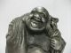 God Of Metal Hotei.  One Of Japanese Seven Lucky Gods.  A Japanese Antique. Other Japanese Antiques photo 8