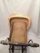 Antique Wicker Baby Carriage Buggy Doll 20 ' S - Vintage Old Stroller Buggie Baby Carriages & Buggies photo 2