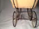 Antique Wicker Baby Carriage Buggy Doll 20 ' S - Vintage Old Stroller Buggie Baby Carriages & Buggies photo 3