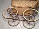 Antique Wicker Baby Carriage Buggy Doll 20 ' S - Vintage Old Stroller Buggie Baby Carriages & Buggies photo 7