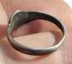 Roman Silver Wedding Ring,  Clasp Hands Circa 200 Ad Roman photo 5