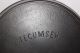 Antique Unusual No.  8 Tecumseh W/ Erie (griswold) Ghost Mark Cast Iron Skillet Other Antique Home & Hearth photo 1