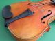Great Old Stradivarius Violin Copy/ German?/ Ex Patina/ Appears Original/ Euc String photo 11