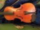 Great Old Stradivarius Violin Copy/ German?/ Ex Patina/ Appears Original/ Euc String photo 2