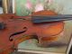 Great Old Stradivarius Violin Copy/ German?/ Ex Patina/ Appears Original/ Euc String photo 6