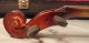 Antique Antonius Stradivarius Cremonensis 7/8 Violin W/ Bow & Case String photo 4