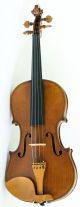 Antique à Paris 4/4 Violin Aldric Label Old Geige Violon String photo 1
