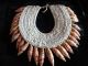 Collier Shell Necklace White Nerites And Orange Junonian Guinea Style Kuta Pacific Islands & Oceania photo 3