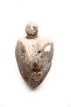 Rare Chalkstone Zoomorphic Figure - Iniet Society Tolai Britain Png 1950 ' S Pacific Islands & Oceania photo 3