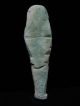 Zurqieh - Ancient Egyptian Faience Ushabti,  600 B.  C Egyptian photo 3