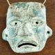 Jade Turquoise Pre Columbian Necklace/pendant - Mesoamerica - Antique Artifacts The Americas photo 1