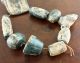 Jade Turquoise Pre Columbian Necklace/pendant - Mesoamerica - Antique Artifacts The Americas photo 3