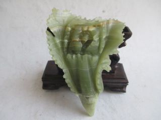 10.  5 Cm / 100 Hand - Carved Afghanistan Jade.  Jade (cabbage) photo