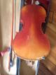 Antique Violin With Case And Antique Cat Gut Bow Other Antique Instruments photo 10