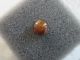 Antique Goldstone Overlay Transparent Rootbeer Caramel Swirl Glass Ball Button Buttons photo 2