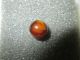 Antique Goldstone Overlay Transparent Rootbeer Caramel Swirl Glass Ball Button Buttons photo 3