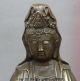 24 China Bronze Copper Buddhism Kwan - Yin Guanyin Bodhisattva Vase Bottle Statue Other Antique Chinese Statues photo 1
