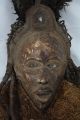 Ethnic/ Tribal African Art - Nkisi Carved Wood Mask,  Congo,  Africa Other African Antiques photo 1