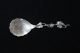 Vintage Small Cabbage Leaf Spoon 4 1/2 