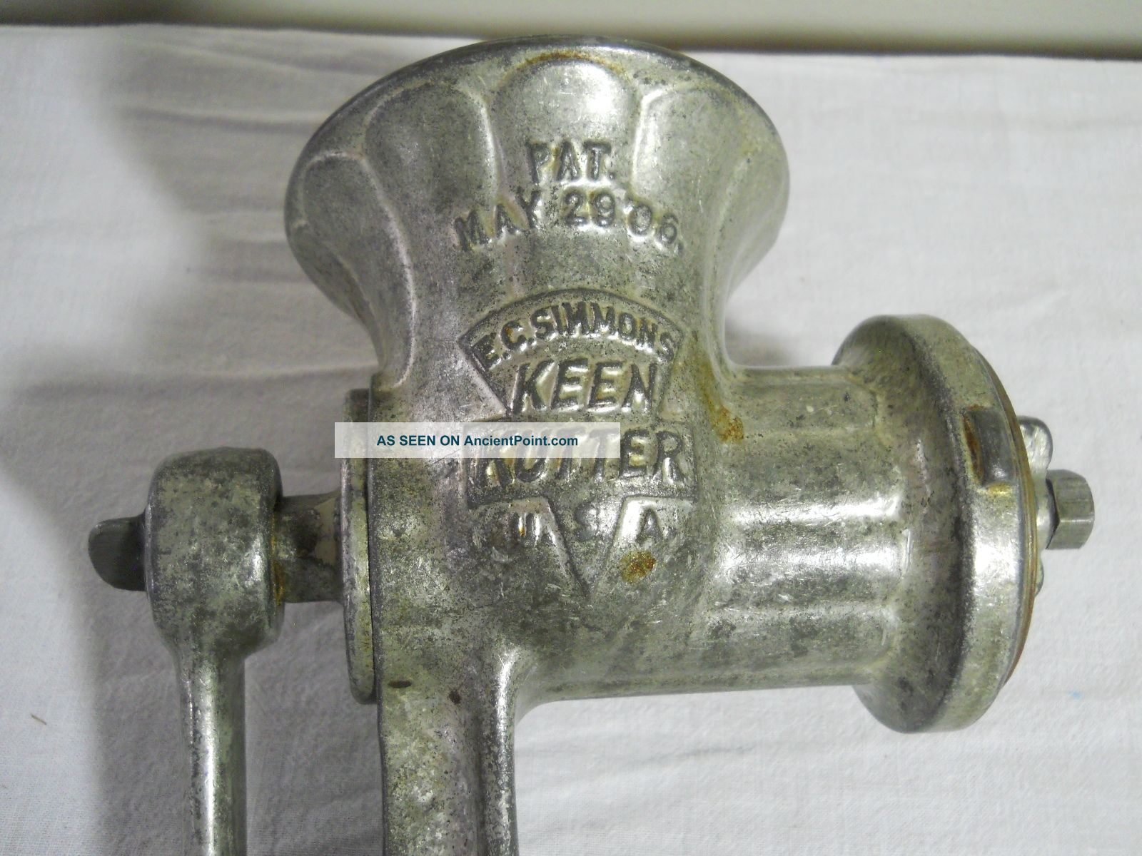 Keen Kutter Meat Grinder May 29 1896 Or 1906 Kk13 E. C. Simmons Meat ...
