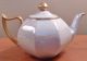Vintage Zeh Scherzer Small Iridescent White Teapot With Gold Trim - Teapots & Tea Sets photo 2