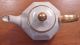 Vintage Zeh Scherzer Small Iridescent White Teapot With Gold Trim - Teapots & Tea Sets photo 5