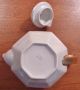 Vintage Zeh Scherzer Small Iridescent White Teapot With Gold Trim - Teapots & Tea Sets photo 7