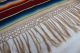Awesome Vintage Mexican Saltillo Serape Blanket /textile / Shawl/ Table Runner Wool photo 4