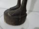 Old African Senufo Rhythm Pounder Statue Over 4 Feet Sculptures & Statues photo 8