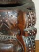 Unusual Ancient Antique Tribal Mortar African ? Polynesian Not Club Figure Other African Antiques photo 7