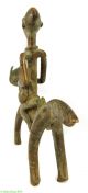 Dogon Brass Rider And Horse Figure With Calabash Africa Other African Antiques photo 3