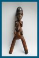 A Absolute Stunner Of A Lobi Tribe Catapult,  Patina And Carving Quality Other African Antiques photo 2