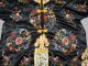 Antique Chinese Silk Embroidered Women ' S Robe Kimono Dress Textile Textiles photo 1