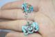 Old Chinese Sterling Silver & Enamel Carved Shape Pendant Necklaces & Pendants photo 3