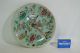 A 19th Century Chinese Porcelain Celedon Ground Plate,  Seal Mark To Base Plates photo 6