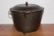 Vintage Size 7 Cast Iron 3 Legged 4 Quart Kettle & Cover Lid Other Antique Home & Hearth photo 1