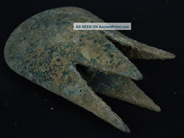 Ancient Bronze Mace Head Bactrian 300 Bc S3410 Near Eastern photo
