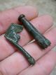 Medieval Bronze Dagger Chape X2 Found Metal Detecting British photo 1