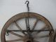 Large Antique Scale 18th Century Colonial Wrought Iron Balance Blacksmith Signed Scales photo 3