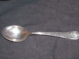 Vintage German Silverplate Serving Spoon Marked Kb 100 10 