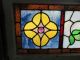 Antique American Stained Glass Transom Window 49 X 17 Architectural Salvage Pre-1900 photo 2