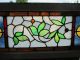Antique American Stained Glass Transom Window 49 X 17 Architectural Salvage Pre-1900 photo 3