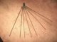 Antique Wood And Metal 8 Arm Clothes Dryer.  1898 Primitives photo 1