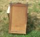 Antique Carved Wood Medicine Bathroom Cabinet Beveled Glass Mirror Apothecary 1900-1950 photo 6