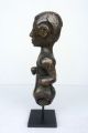 A Charming And Unusual Form Luba Tribe Sculpture From Congo On Metal Stand Other African Antiques photo 6