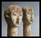 A Kaolin Encrusted Adja / Ewe Figures From Ghana Other African Antiques photo 1