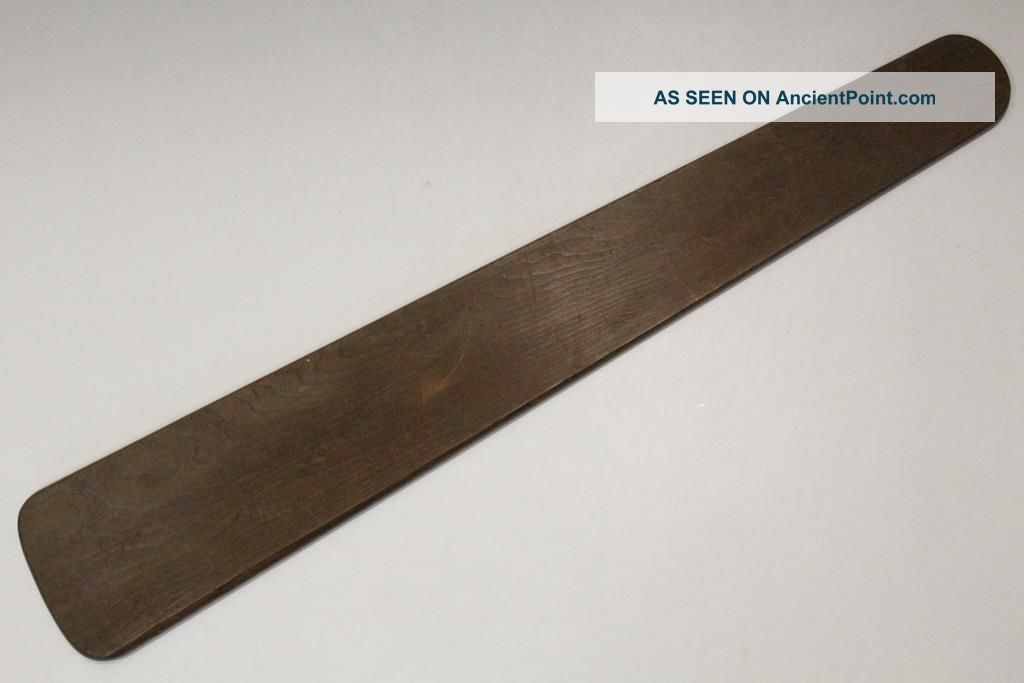 2 Japanese Old Cedar Shaku (scepter / Shinto Shrine Scepter Other Japanese Antiques photo